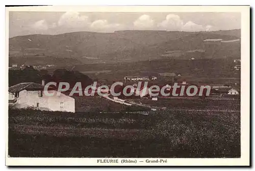 Cartes postales Fleurie Grand Pr�