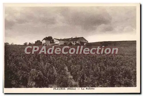 Cartes postales Fleurie La Roilette