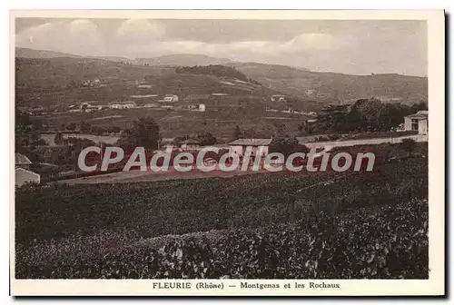 Cartes postales Fleurie Montgenas Et Les Rochaux