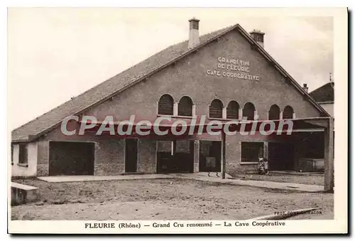 Cartes postales Fleurie Grand Cru Renomme La Cave Cooperative