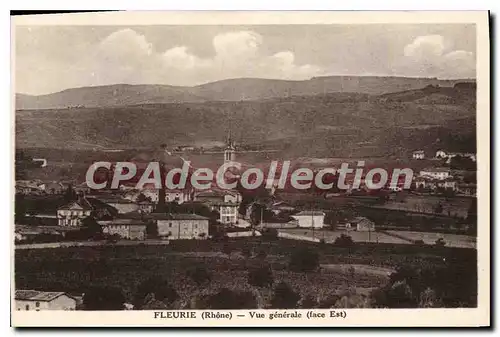 Cartes postales Fleurie Vue Generale