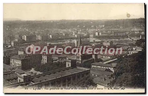 Cartes postales Lyon Vue Generale De Vaise Et Les Usines Gillet � Serin