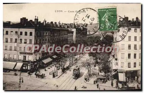 Cartes postales Lyon Cours Gambetta