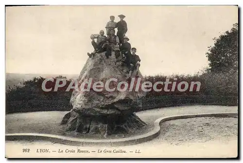 Ansichtskarte AK Lyon La Croix Rousse Le Gros Caillou