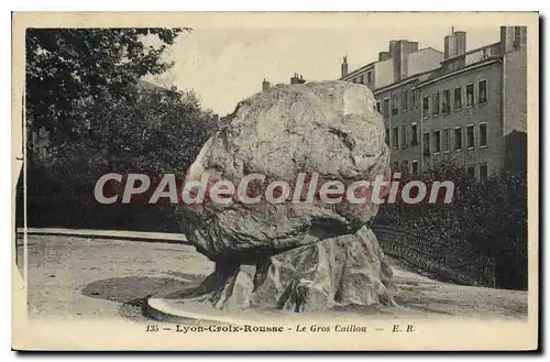 Cartes postales Lyon Croix Rousse Le Gros Caillou