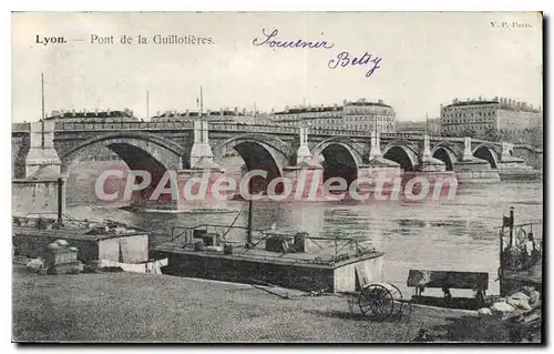 Cartes postales Lyon Pont De La Guillotieres