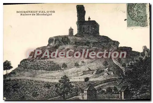 Ansichtskarte AK Bourgneuf Val D'Or Ruines De Montaigut