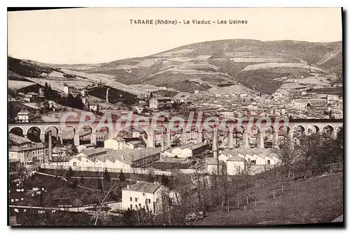 Cartes postales Tarare Le Viaduc Les Usines