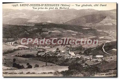 Cartes postales Saint Nizier D'Azergues Vue Generale