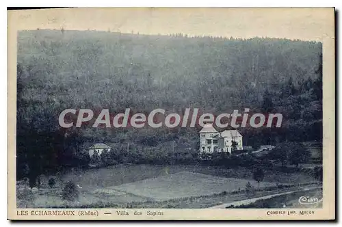 Cartes postales les Echarmeaux Villa Des Sapins