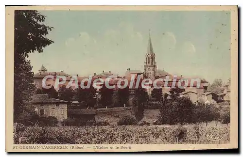 Cartes postales St Germain L'Arbresle L'Eglise Et Le Bourg