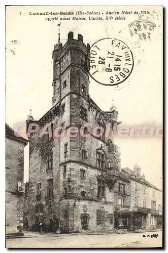 Cartes postales Luxeuil Les Bains Ancien Hotel De Ville