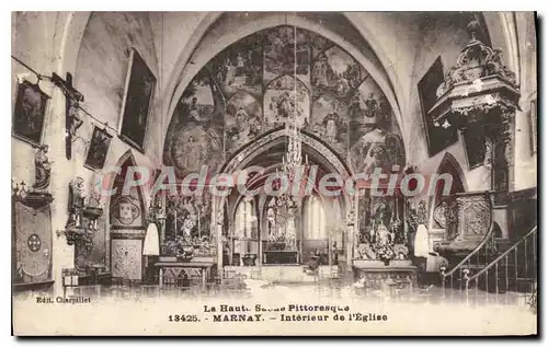 Cartes postales Marnay Interieur De I'Eglise
