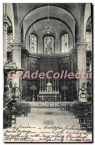 Ansichtskarte AK Vesoul Interieur De I'Eglise