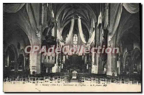 Cartes postales Gray Interieur De I'Eglise