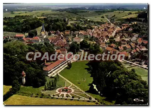 Moderne Karte Beaujeu Vue Generale Aerienne maison de cure