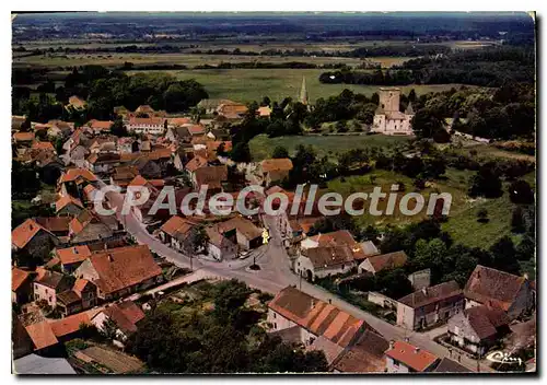 Moderne Karte Beaujeu Vue Generale Aerienne