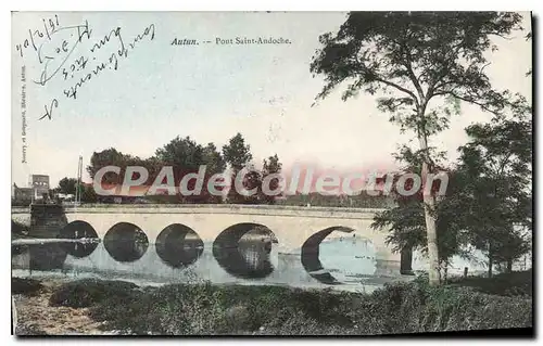 Cartes postales Autun Pont Saint Andoche