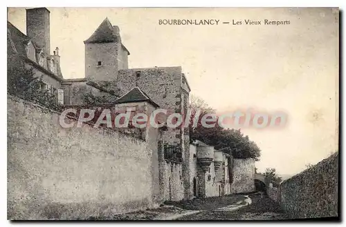 Cartes postales Bourbon Lancy Les Vieux Remparts