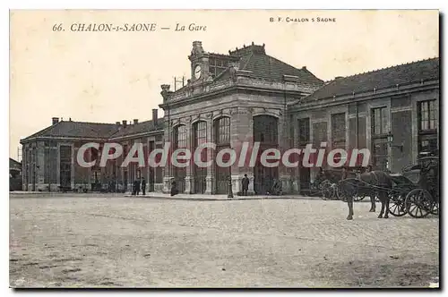 Cartes postales Chalon Sur Saone La Gare