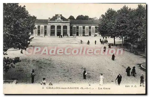 Cartes postales Chalon Sur Saone La Gare