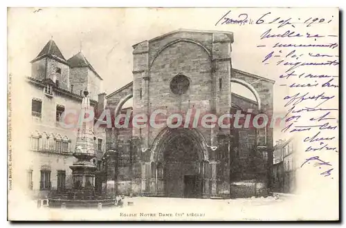 Cartes postales Cluny Eglise Notre Dame