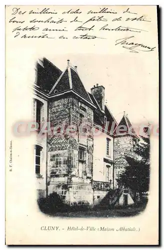 Cartes postales Cluny Hotel De Ville