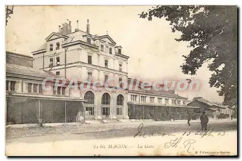 Cartes postales Macon La Gare