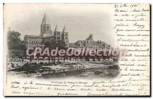 Cartes postales Paray Le Monial Basilique