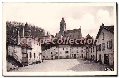 Cartes postales Chateauneuf Place Et Eglise