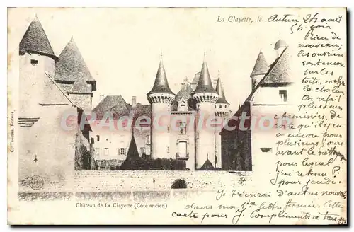 Ansichtskarte AK La Clayette Le Chateau De La