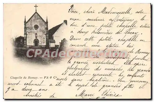 Cartes postales Chapelle De Romay