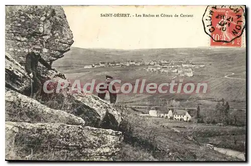Cartes postales Saint Desert Les Roches Et Coteau De Cercaut