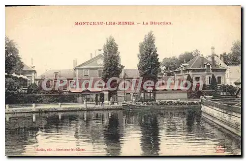 Cartes postales Montceau Les Mines La Direction