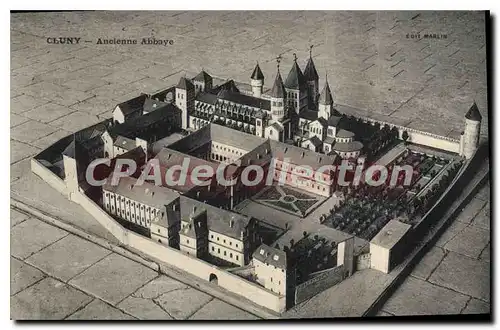 Cartes postales Cluny Ancienne Abbaye