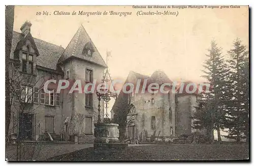 Ansichtskarte AK Chateau De Marguerite De Bourgogne Couches-les-Mines