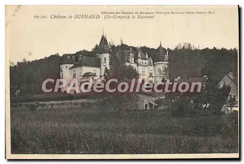 Cartes postales Chateau De Burnand Saint-Gengoux le national