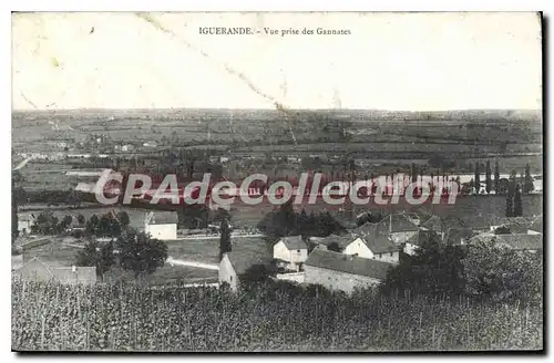 Cartes postales Iguerande Vue Prise Des Gannates