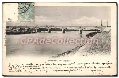 Ansichtskarte AK Pont Sur La Loire A Iguerande