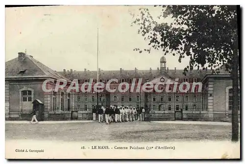 Cartes postales Le Mans Caserne Paixhans