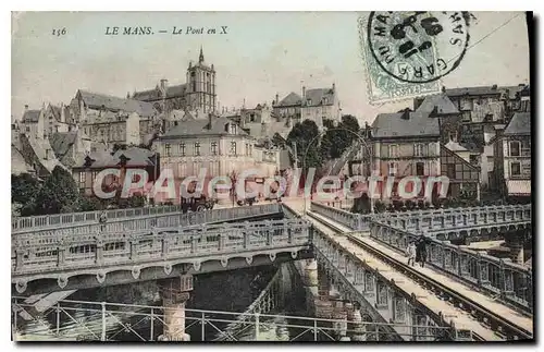 Cartes postales Le Mans Le Pont En X