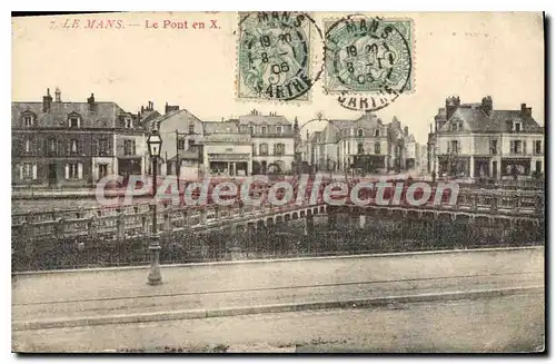 Cartes postales Le Mans Le Pont En X