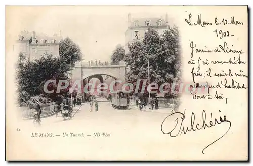 Cartes postales Le Mans Un Tunnel