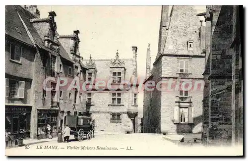 Cartes postales Le Mans Vieilles Maisons Renaissance