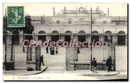 Cartes postales Le Mans La Gare