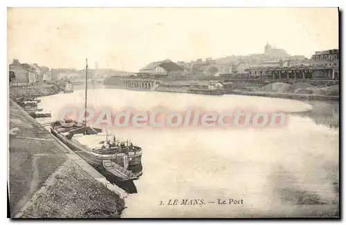 Cartes postales Le Mans Le Port