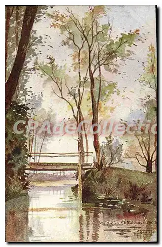 Cartes postales Le Mans petit pont de l'EPAU pr�s Le Mans