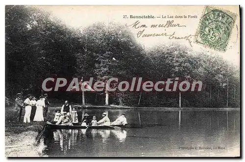 Cartes postales Bonnetable Le Lac Dans La Foret