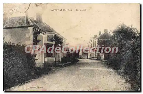 Cartes postales Lavernat La Mairie