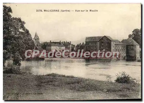 Cartes postales Malicorne Vue Sur Le Moulin